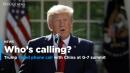 Trump faked phone call with China at G-7 summit, White House aides admit