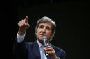 Kerry, at Davos, sends Trump a one-word message: Resign