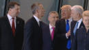 President Trump Appears to Push Montenegro's Prime Minister at NATO Summit