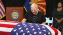 Meghan McCain Sobs Over Late Father's Casket During Memorial in Phoenix