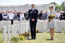 Royals and relatives mark centennial of WWI battle of Passchendaele