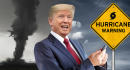 Trumpnado! Tweeting about storms, Trump seizes opportunity to make everything worse