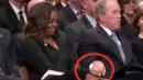 Michelle Obama Reveals What George W. Bush Gave Her At John McCain's Funeral
