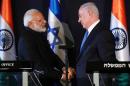 Modi, Netanyahu seek to deepen ties on first visit by an Indian PM