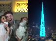 An influencer couple revealed their child's gender on Dubai's Burj Khalifa, the tallest building in the world