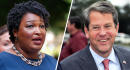 Stacey Abrams trails Kemp in Georgia race