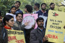 Attackers beat protesting students at Indian university