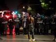 Protests turn violent in St Louis after white former police officer acquitted of black man's murder