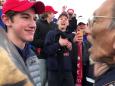 Maga hat boy's mother blames 'black Muslims' for son's confrontation with Native American man