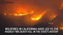 Deadly wildfires continue to burn in California