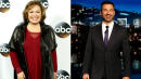 Roseanne Barr's outburst on 'Kimmel' wins cheers