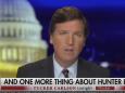 Tucker Carlson celebrated getting his vanished documents back, but gave no details of how or why they are 'damning' for the Biden campaign
