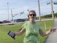 A Florida 'Karen' called the police on a solo Black Lives Matter protester standing completely alone on a street corner
