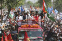 India's Congress party chief files election nomination