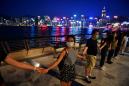 Hong Kong protesters form human chain 30 years after 'Baltic Way'