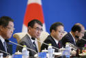 China, Japan tout 'recovered' ties amid global uncertainty