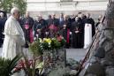 The Latest: Pope visits ex-KGB headquarters in Lithuania