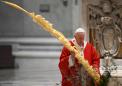 Pope livestreams Palm Sunday mass due to virus 'tragedy'