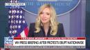 Kayleigh McEnany Insists Trump's Not 'Hiding' While Speaking for Him