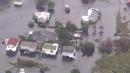 Aerial footage shows flooded Carolina Beach, NC