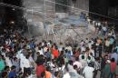 Ten dead as building struck by car collapses in India