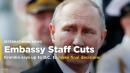 Kremlin says up to Washington to decide which embassy staff to cut