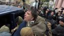 Georgian ex-president Mikheil Saakashvili freed after dramatic rooftop arrest in Ukraine