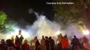 Tear gas, fires outside White House