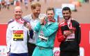 Duke of Sussex makes surprise visit to London Marathon, suggesting Meghan is not expected to give birth today