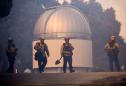 California firefighters make stand to save famed observatory, homes