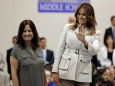 Melania Trump has an icy relationship with second lady Karen Pence, according to a new book