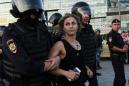 Russian 'mass unrest' probe arrests five amid opposition crackdown