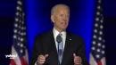 President-elect Joe Biden speaks to the nation