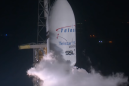 SpaceX makes beautiful pre-dawn rocket landing at sea. See it here.