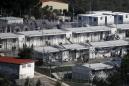 Greek island refugee camp too crowded to house newcomers