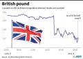 British pound tumbles as UK election adds to uncertainty