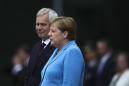 German leader Merkel seen shaking for 3rd time in a month
