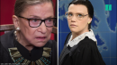 Ruth Bader Ginsburg Embraces 'Saturday Night Live' Impression