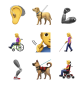 Prosthetics, Guide Dogs and Wheelchairs: Here Come Apple's Proposed Accessibility Emoji