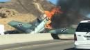 Wormhole? Nazi-Marked Plane Crashes Onto California Freeway, Bursts Into Flames