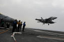 U.S. Navy jets begin sorties against IS in Syria from Mediterranean