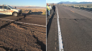 Nevada highway damaged by largest area quake in 65 years