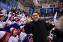 A fake Kim Jong-Un said hi to North Korean cheerleaders, who didn't take it well