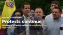 Venezuela's Juan Guaidó rallies his supporters as President Maduro clamps down