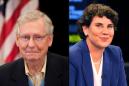 Amy McGrath calls out Sen. Mitch McConnell for posting a photo of her name on a tombstone