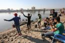 Baghdad's 'Tahrir Beach' where the revolution takes a break