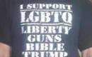 BBQ business selling pro-LGBTQ shirts (standing for Liberty, Guns, Bible, Trump, and BBQ) sell out despite backlash