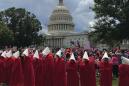 'Handmaid's Tale' protesters are back, and this time they're at the Capitol