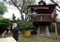 Texas emergency room doctor self-quarantines in his kids' backyard treehouse