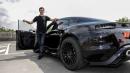 Mark Webber Drives Porsche Mission E On Test Track